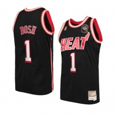 Miami Heat Chris Bosh 2021 Naismith Hall Of Fame Throwback Jersey Black