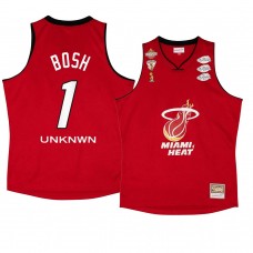 Chris Bosh Miami Heat My Towns Unknwu Jersey Red Men