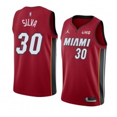 Miami Heat Chris Silva Statement Edition Jersey Swingman Red