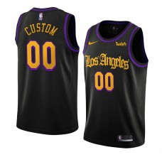 Los Angeles Lakers Custom Men's Jersey - City Edition