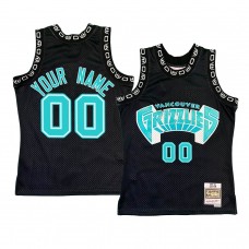 Memphis Grizzlies Custom Hardwood Classic Jersey Black