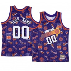 Phoenix Suns Custom Purple Tear Up Pack Jersey