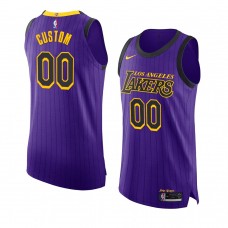 Los Angeles Lakers Custom Purple Jersey - City Edition