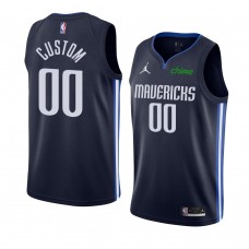 Dallas Mavericks Custom Statement Edition Jersey Swingman Navy