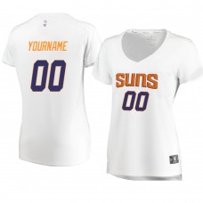 Suns Custom Women's Association Edition Jersey White