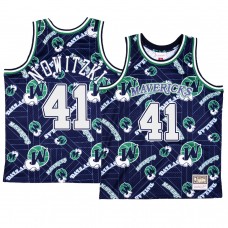 Dallas Mavericks Dirk Nowitzki Tear Up Pack HWC Jersey