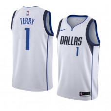 2020-21 Dallas Mavericks Tyrell Terry Association Jersey