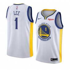 Damion Lee Golden State Warriors Association Edition Jersey White