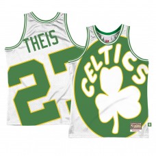 Boston Celtics Daniel Theis Big Face 2.0 Swingman Jersey White