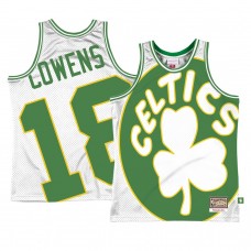 Boston Celtics David Cowens Big Face 2.0 Swingman Jersey White