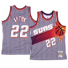 Phoenix Suns Deandre Ayton Striped Jersey