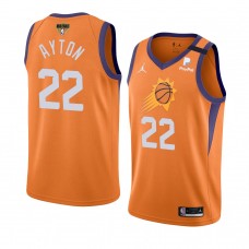 Phoenix Suns Deandre Ayton 2021 NBA Finals Statement Edition Jersey Orange