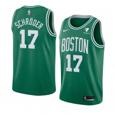 Celtics Dennis Schroder Men's Icon Edition Jersey Green