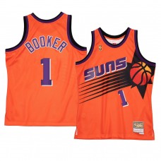 Phoenix Suns Devin Booker Reload 2.0 Hardwood Classics Jersey Orange