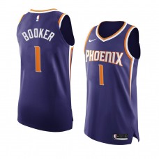 Devin Booker Phoenix Suns Icon Authentic Jersey Purple