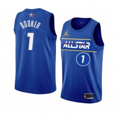 Phoenix Suns Devin Booker 2021 NBA All-Star Game TEAM DURANT player jersey Royal