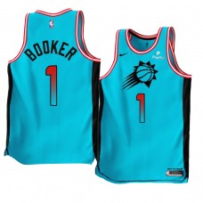 Devin Booker Phoenix Suns City Edition 2022-23 Jersey Blue Men