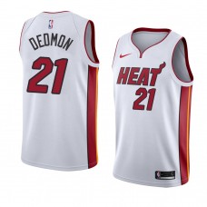 Miami Heat Dewayne Dedmon Association Edition Swingman Jersey White