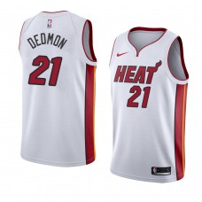 Miami Heat Dewayne Dedmon Association Swingman Jersey White