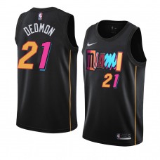 Miami Heat Dewayne Dedmon City Edition Swingman Jersey Black