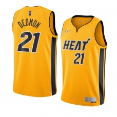 Miami Heat Dewayne Dedmon Earned Swingman Jersey Gold