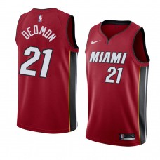 Miami Heat Dewayne Dedmon Statement Edition Swingman Jersey Red