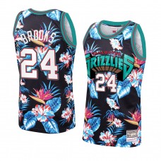 Dillon Brooks Memphis Grizzlies Floral Fashion Jersey Black