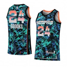 Memphis Grizzlies Dillon Brooks Select Series Dazzle Jersey Turquoise