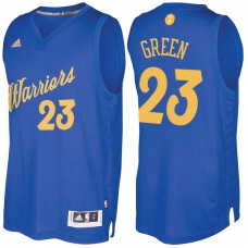 Golden State Warriors# 23 Draymond Green 2016 Christmas Day Royal Jersey