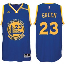 Golden State Warriors# 23 Draymond Green 2016-17 Road Blue 42 Patch Jersey