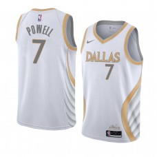 Dwight Powell Dallas Mavericks City Jersey 2020-21 White