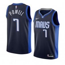 Dwight Powell Dallas Mavericks Earned Edition Jersey Navy