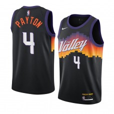 Suns Elfrid Payton Men City Edition Jersey Black