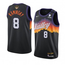 Phoenix Suns Frank Kaminsky 2021 NBA Finals City Edition Jersey Black