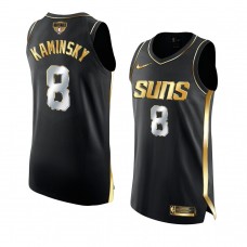 Phoenix Suns Frank Kaminsky 2021 NBA Finals Golden Edition Jersey Black