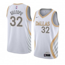 Freddie Gillespie Dallas Mavericks City Edition Jersey 2021-22 White