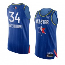 Giannis Antetokounmpo Milwaukee Bucks 2020 NBA All-Star Game Authentic Jersey Blue