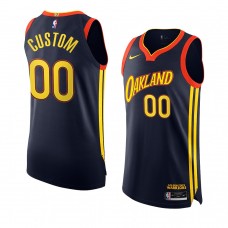 2020-21 Golden State Warriors Custom Authentic City Edition Player Jersey