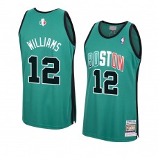 Boston Celtics Grant Williams Hardwood Classics Authentic Jersey Kelly Green