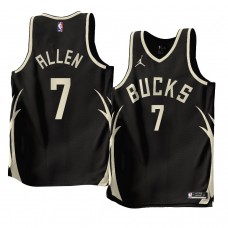 Milwaukee Bucks Grayson Allen 2022-23 Statement Edition Jersey Black