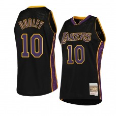 Los Angeles Lakers Jared Dudley Black Rings Collection Jersey Hardwood Classics