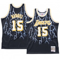 Los Angeles Lakers Montrezl Harrell Black Lightning Jersey Hardwood Classics