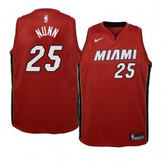 Youth Miami Heat Kendrick Nunn Red Jersey - Statement Edition