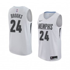 Memphis Grizzlies Dillon Brooks White MLK50 Jersey