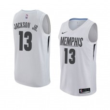 Memphis Grizzlies Jaren Jackson Jr. White MLK50 Jersey