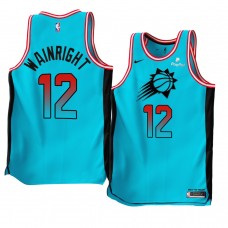 Ishmail Wainright Phoenix Suns City Edition 2022-23 Jersey Blue Men