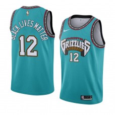 Ja Morant Memphis Grizzlies Classic Jersey Cyan