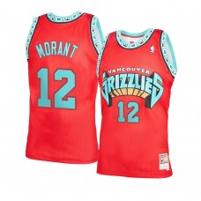 Memphis Grizzlies Ja Morant 2021 Reload 2.0 Throwback Jersey Red