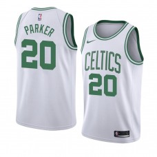 Boston Celtics Jabari Parker Association Swingman Jersey White