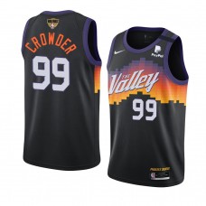 Phoenix Suns Jae Crowder 2021 NBA Finals City Edition Jersey Black